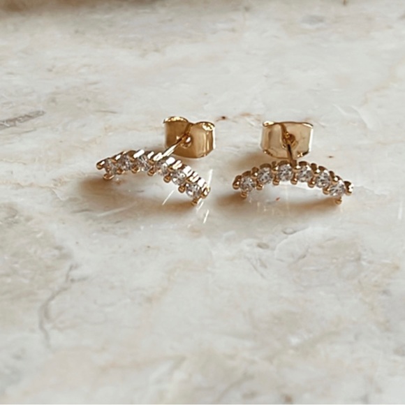 tramps+thieves Jewelry Dianne Stud Earrings Poshmark